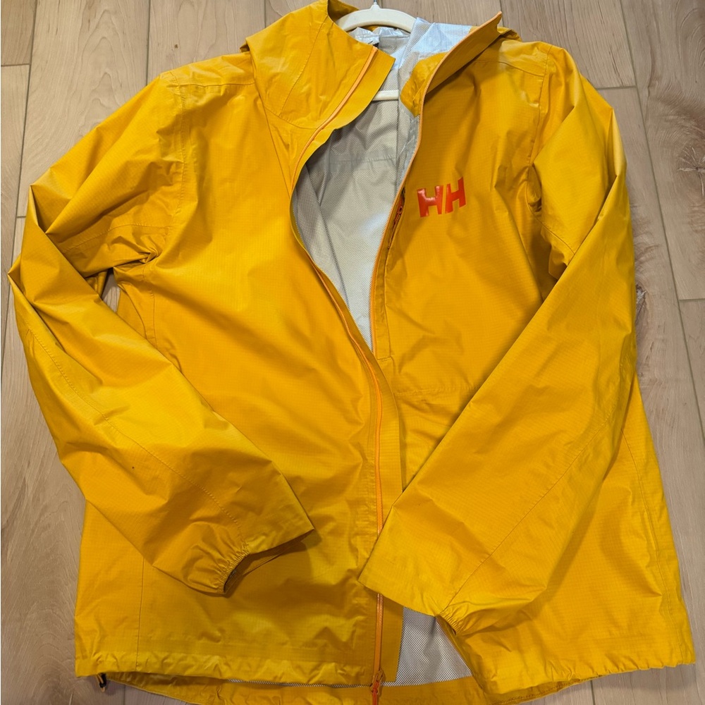 Helly Hansen Yellow Rain Jacket